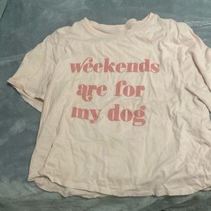 Good condition,pink , crop top